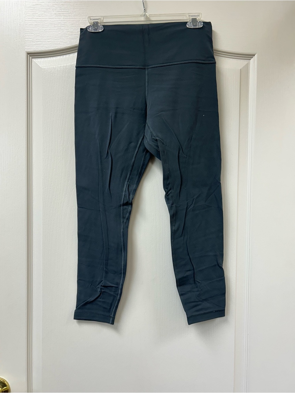 lululemon athletica Black High-Rise Cropped Leggings